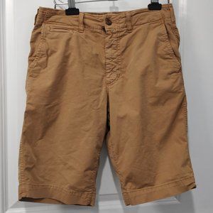 American Eagle tan shorts longer length size 29